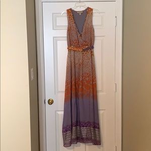 Presley Skye, animal print maxi dress